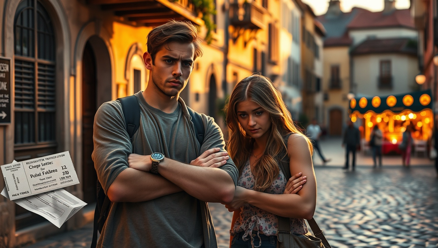 Should I ask my friend to pay for missed activities on our trip?