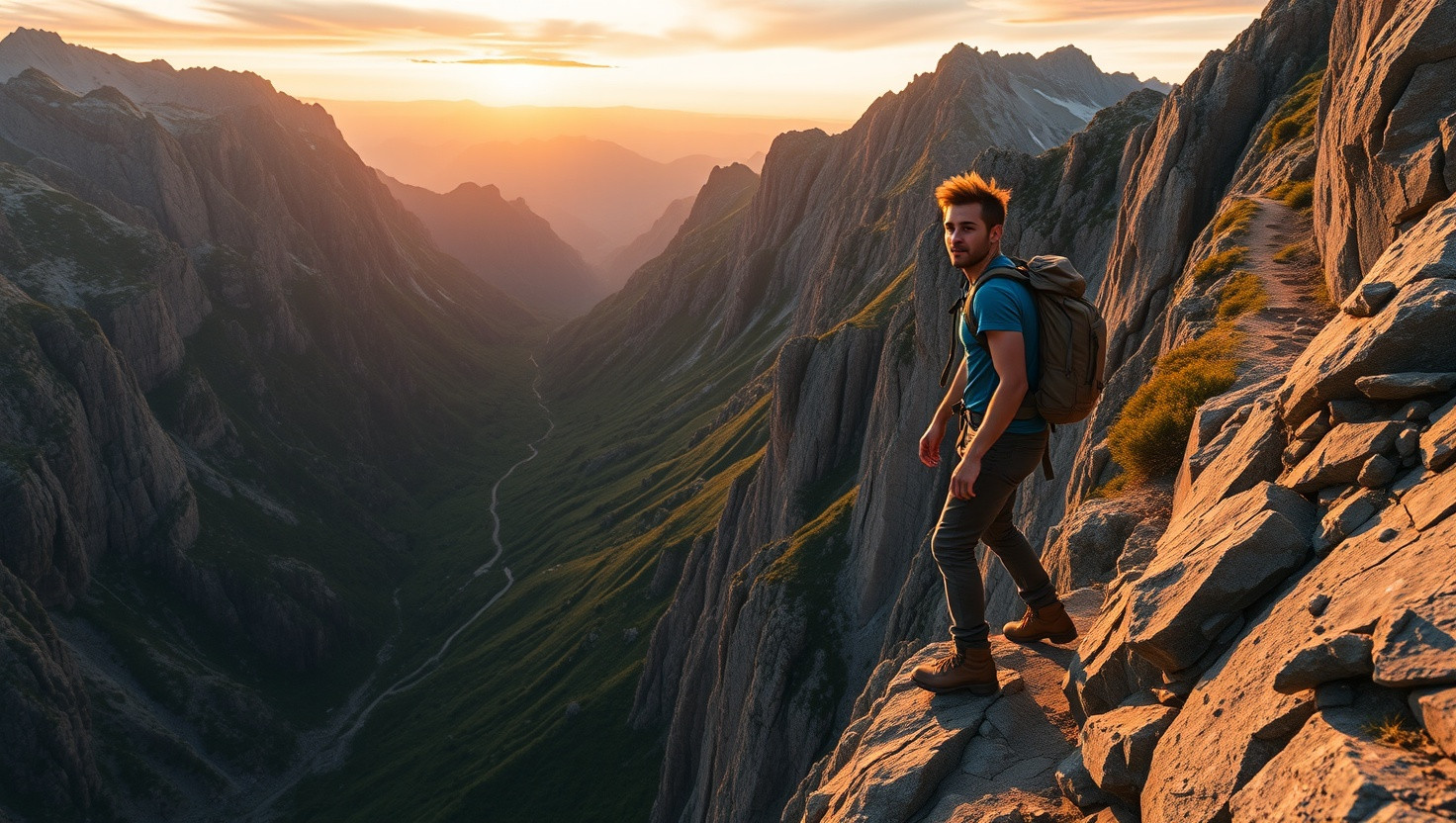 Choosing a Risky Hiking Path Over Friends Route: AITA for Going Solo?
