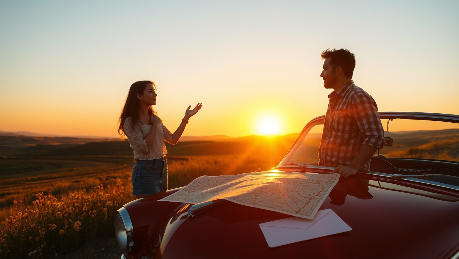 AITA for urging my boyfriend to accept $10,000 donation for dream cross-country trip?