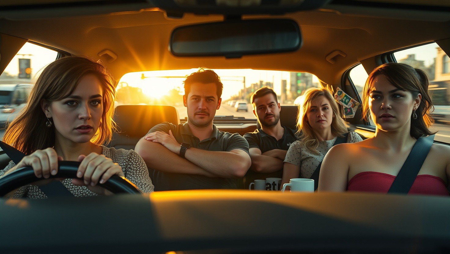 AITA for Taking the Wheel on My Road Trip After Friends Reckless Driving?