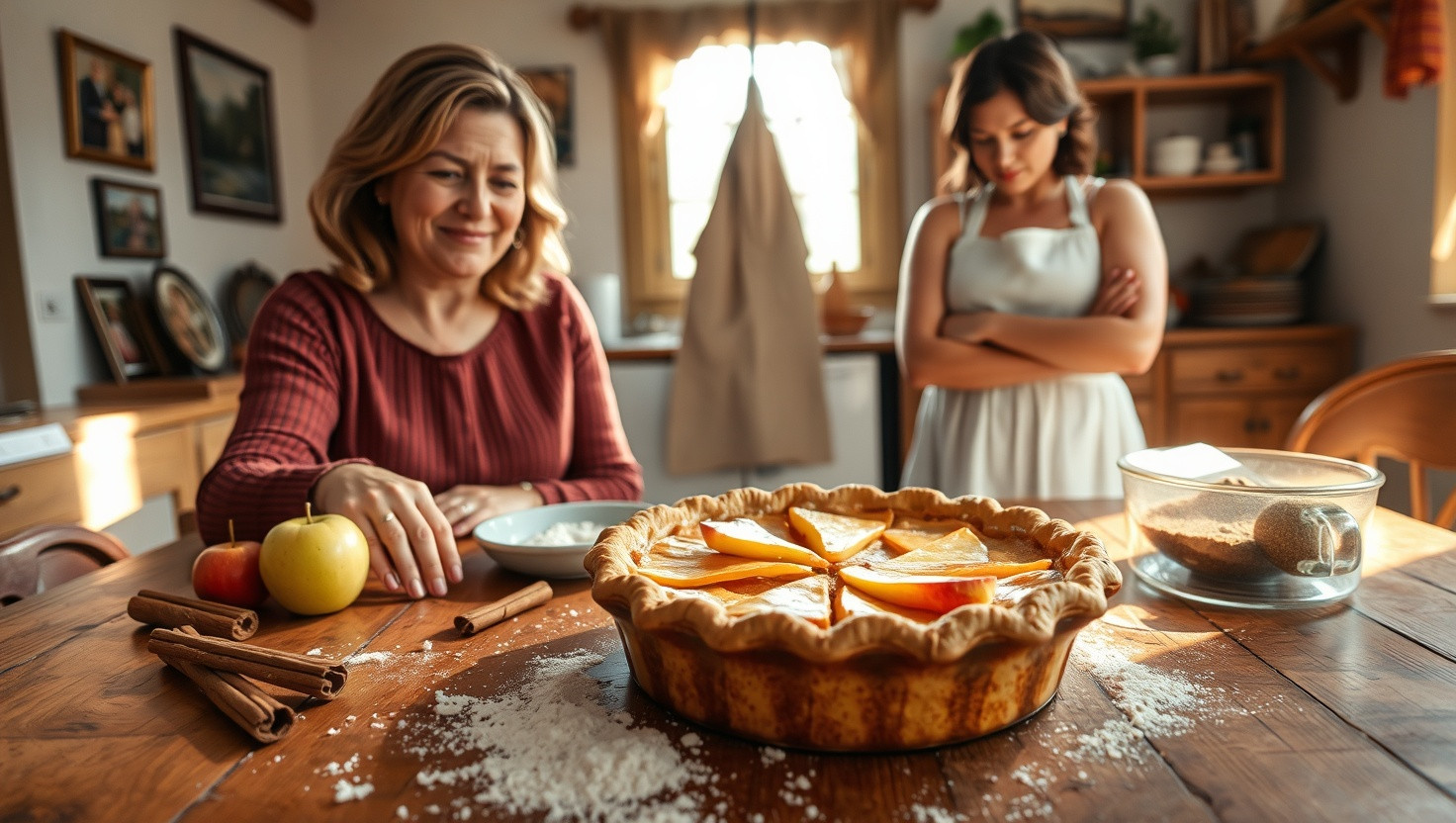 Is it Wrong to Keep Grandmas Apple Pie Recipe Secret from Friend Entering Baking Contest?