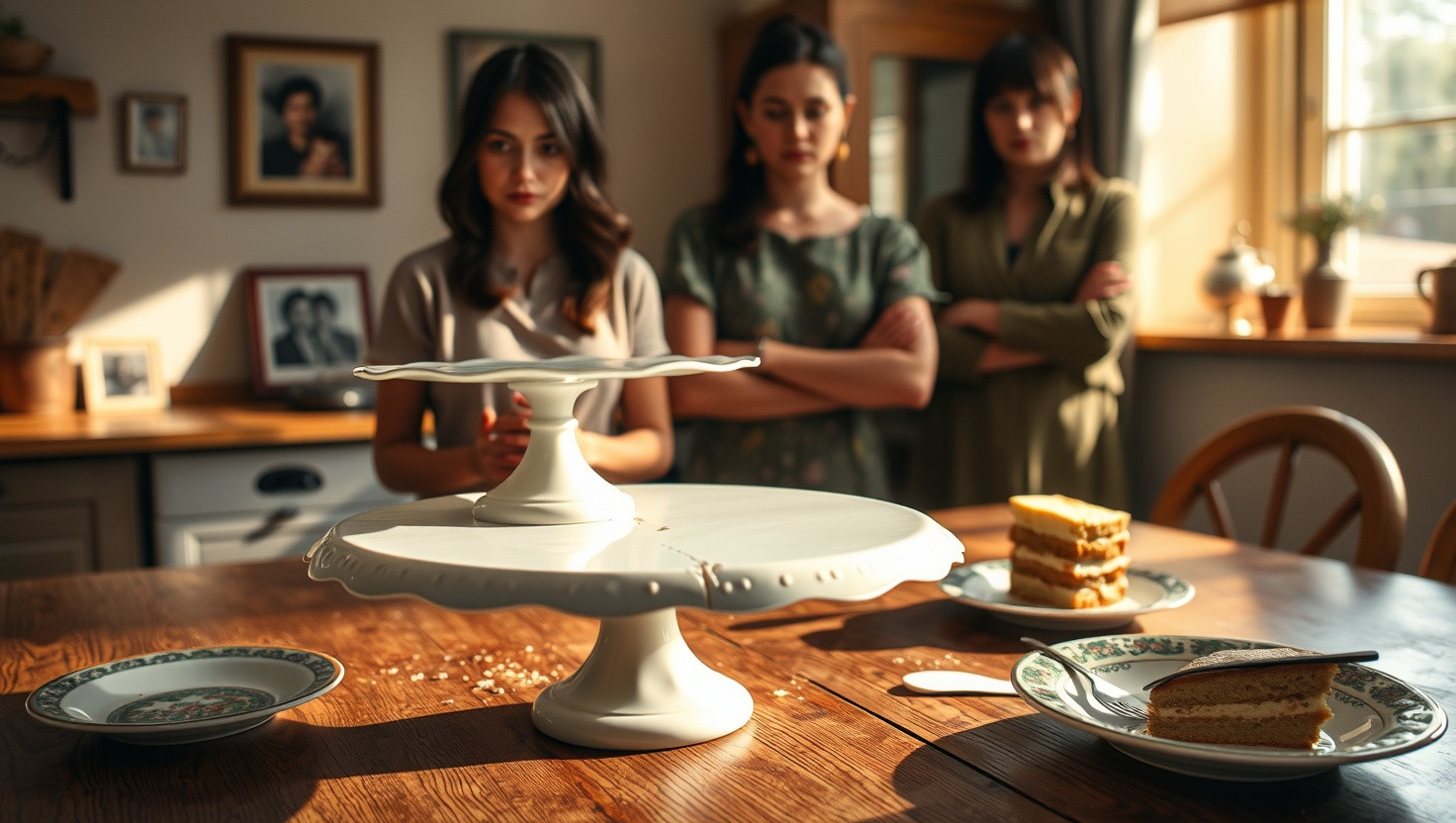 Should I Ask My Sister to Split the Cost of Repairing Our Family Heirloom Cake Stand?