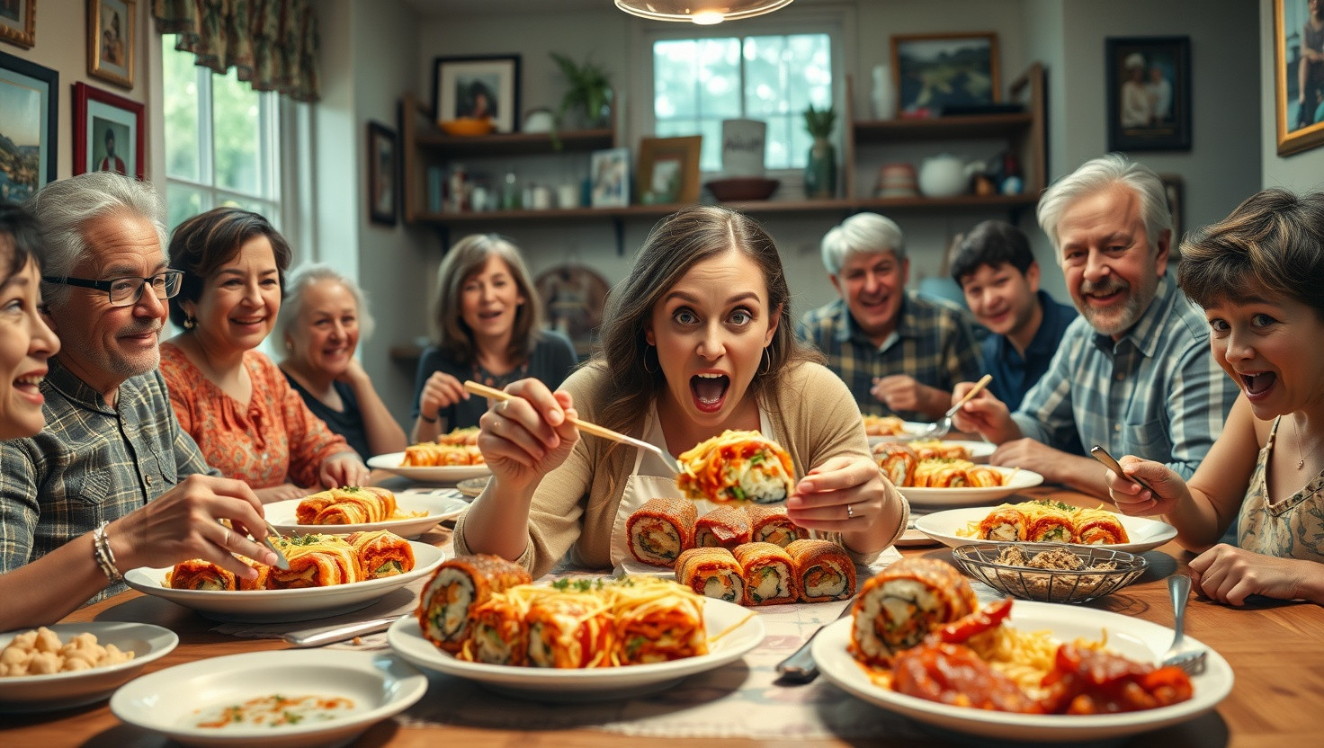 Banning Sister from Family Cooking Night After Disastrous Fusion Experiment