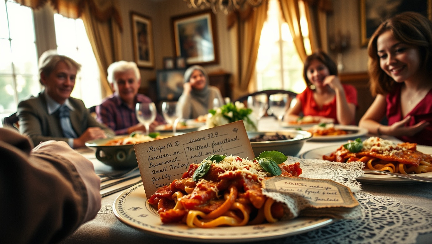 Family Drama: AITA for Keeping Grandmas Secret Lasagna Recipe from My Cousin?