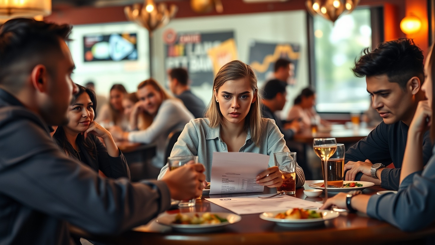 Work Party Dilemma: AITA for Not Splitting Alcohol Bill with Colleagues?