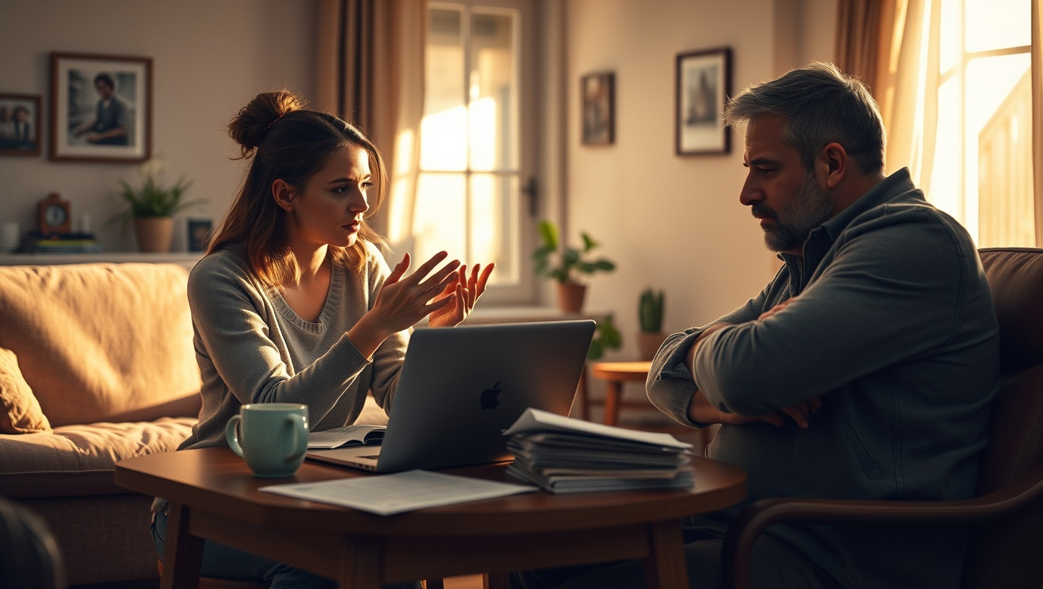 AITA for suggesting a joint budget to my spouse, who got defensive and refused?