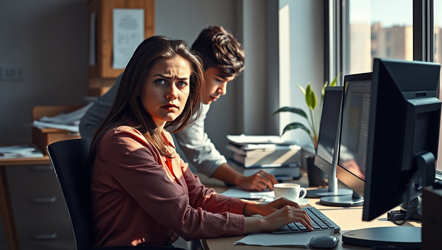 Coworker Invading Personal Space: AITA for Setting Boundaries at Work?