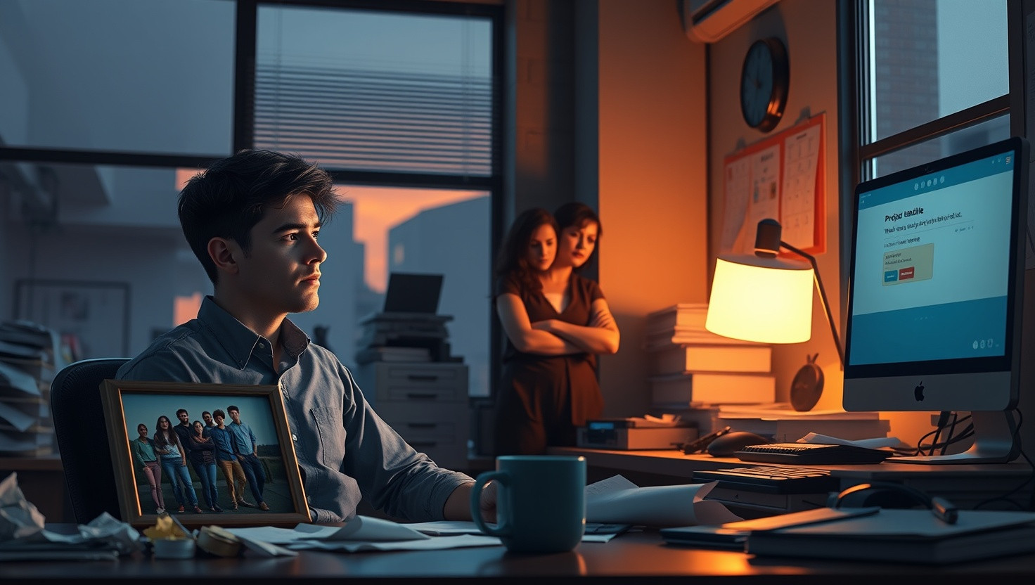 Standing Up for Work-Life Balance: AITA for Refusing Unpaid Overtime, Causing Team Conflict?