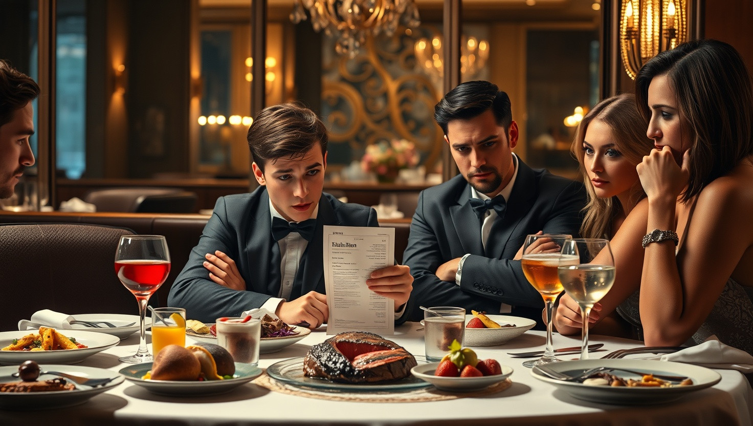 Should I Split the Dinner Bill Evenly? AITA for Suggesting Fairness and Causing a Fallout?