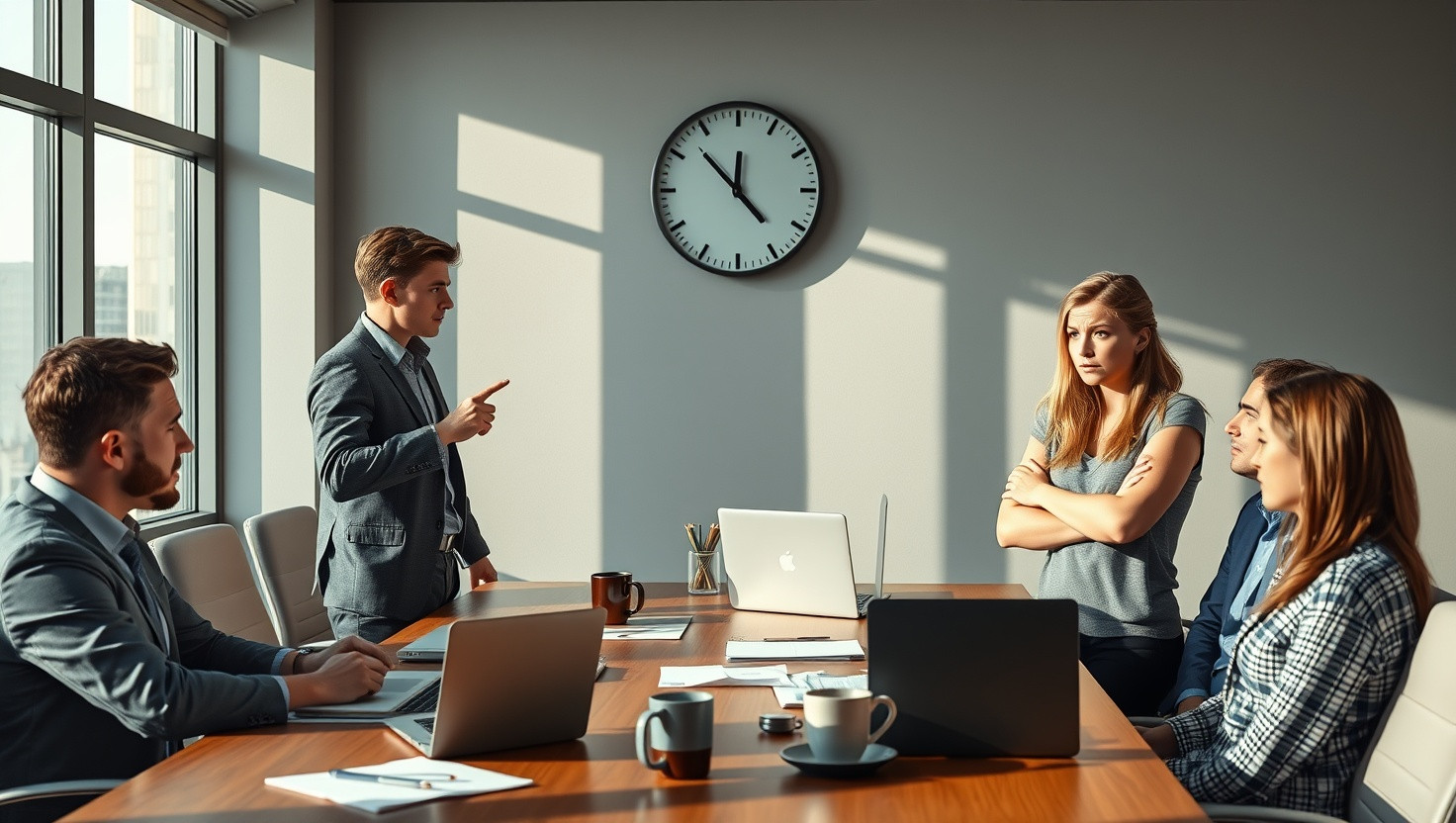 Dealing with a Chronically Late Coworker: Am I the Jerk for Addressing Tardiness?