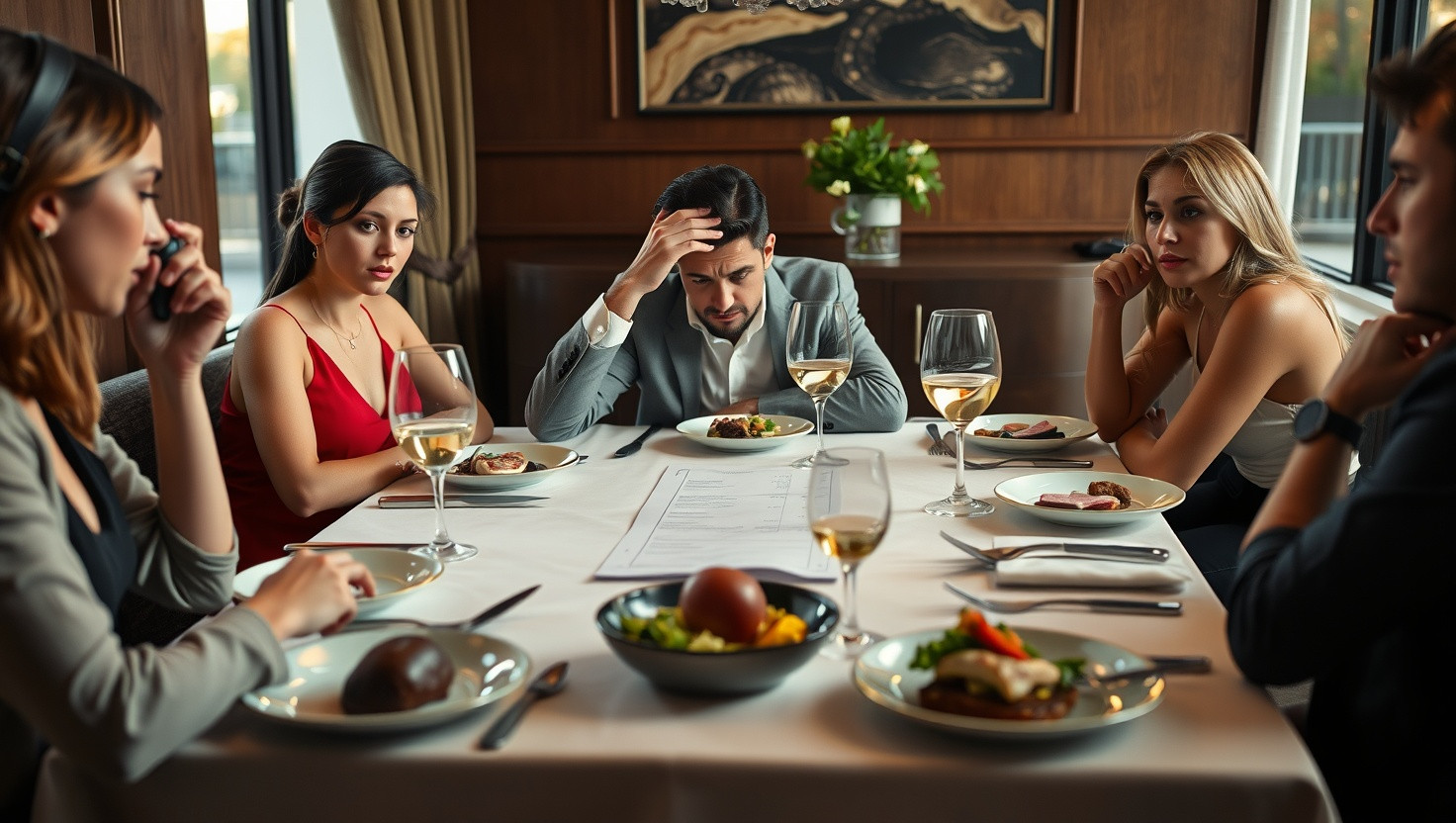 Should I Refuse to Split a Hefty Restaurant Bill with Friends Over Expensive Orders?