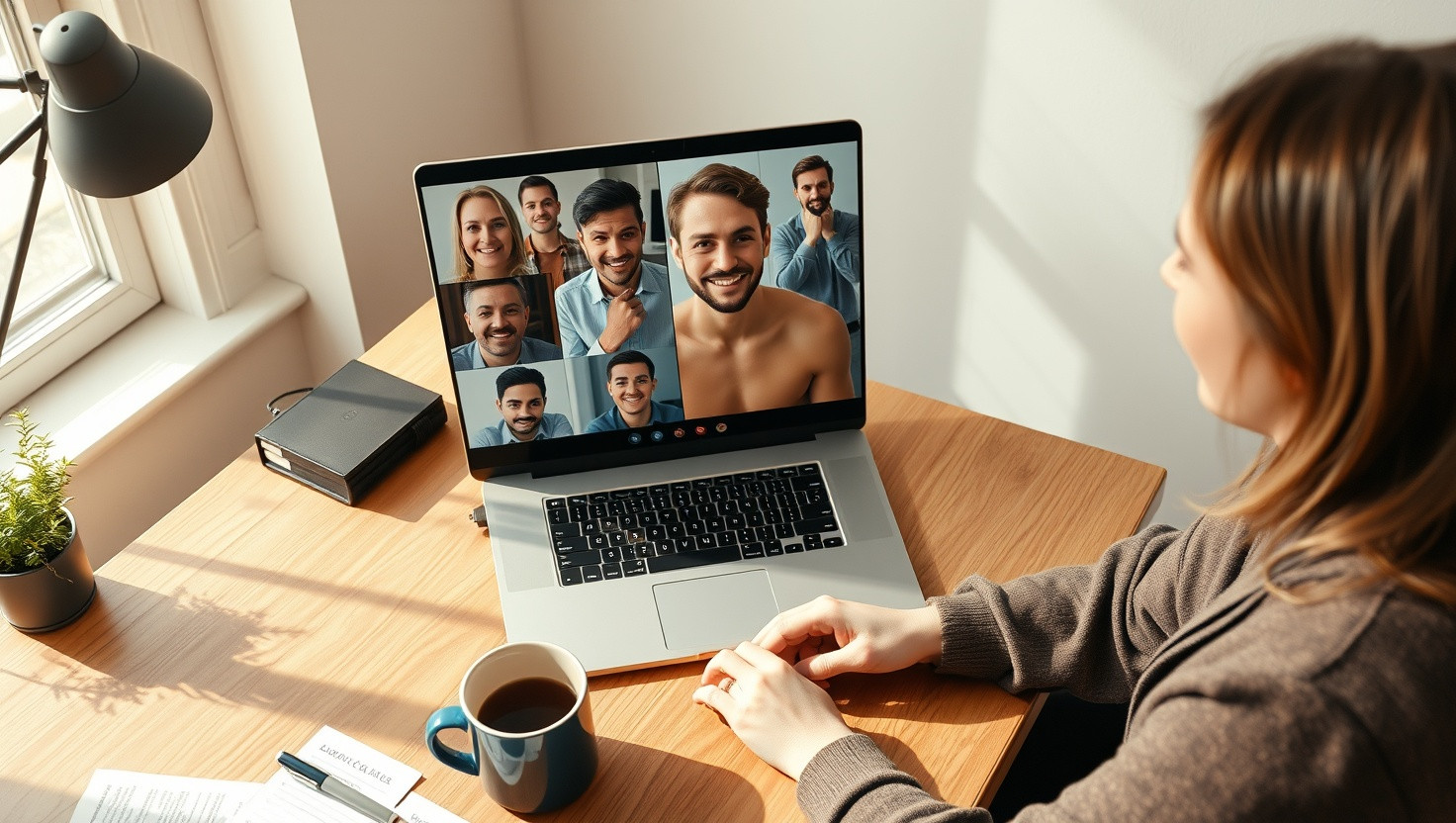 Dealing with Shirtless Colleague in Virtual Meeting: A Professional Dilemma