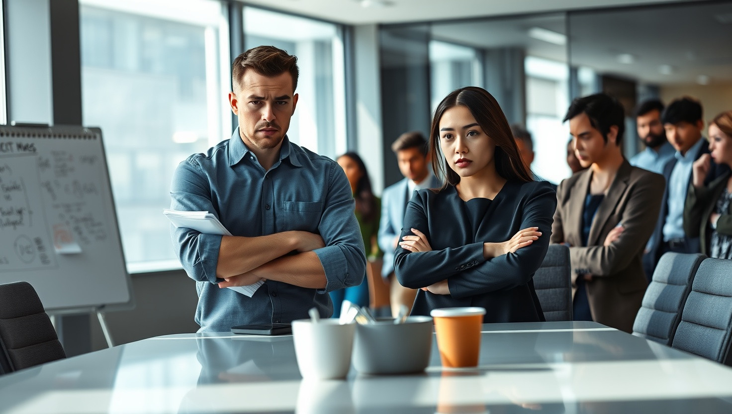 Struggling with a Colleague: AITA for Refusing Team Project Partnership?
