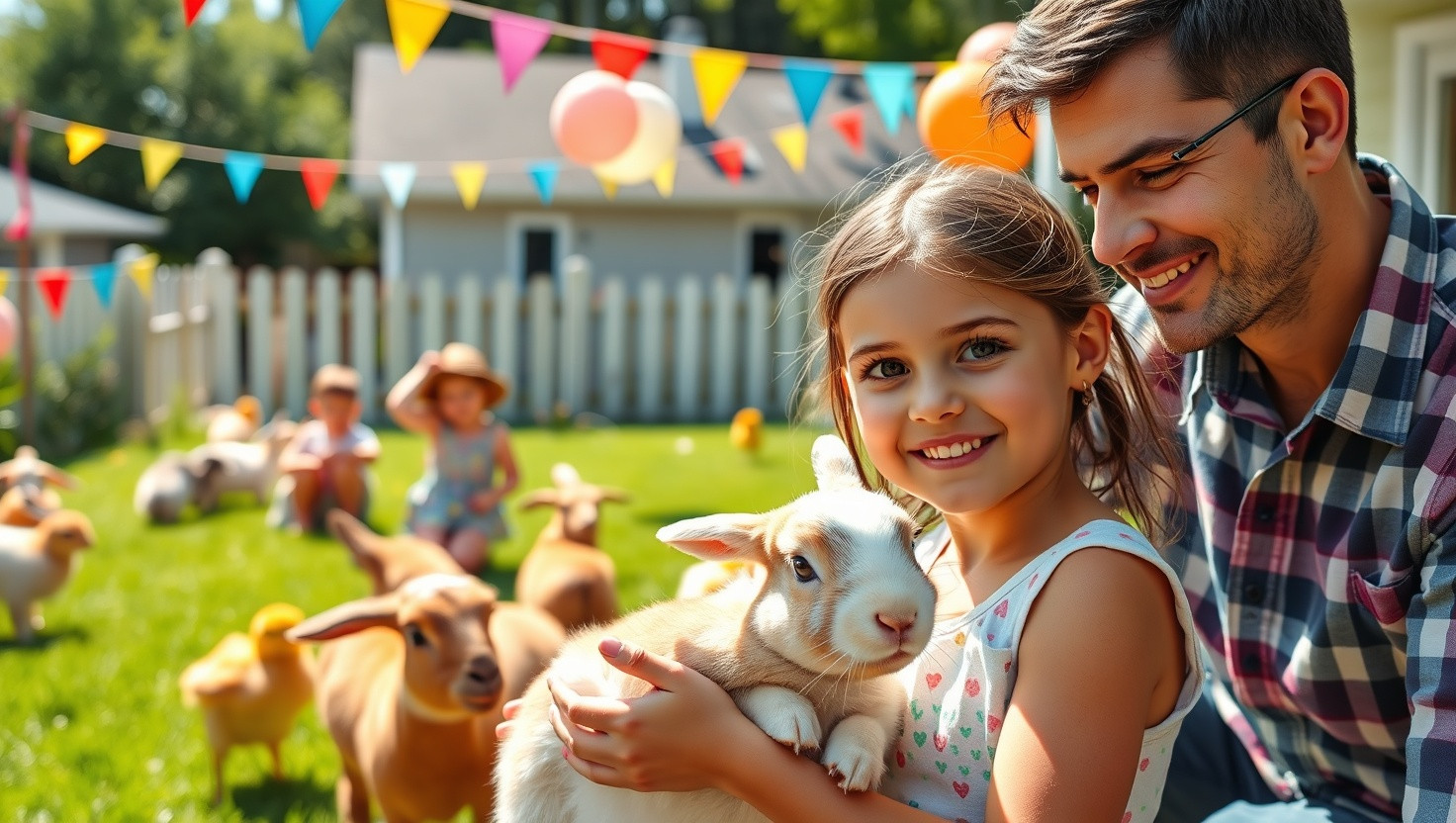 Should I Exclude Neighbors Child from Petting Zoo Birthday Party?