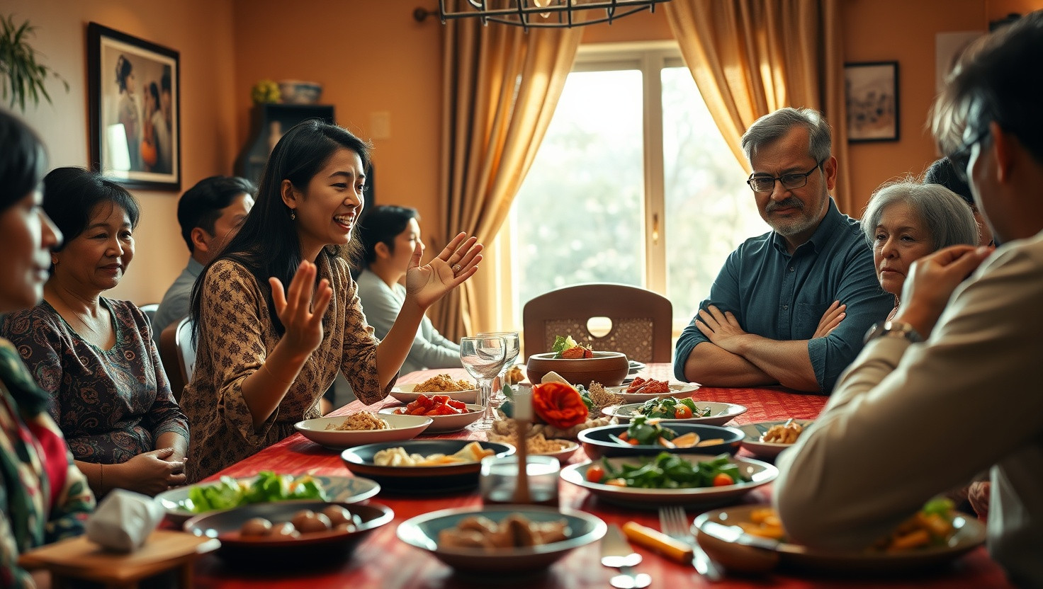 Should I Insist My Partner Joins My Familys Mealtime Tradition?