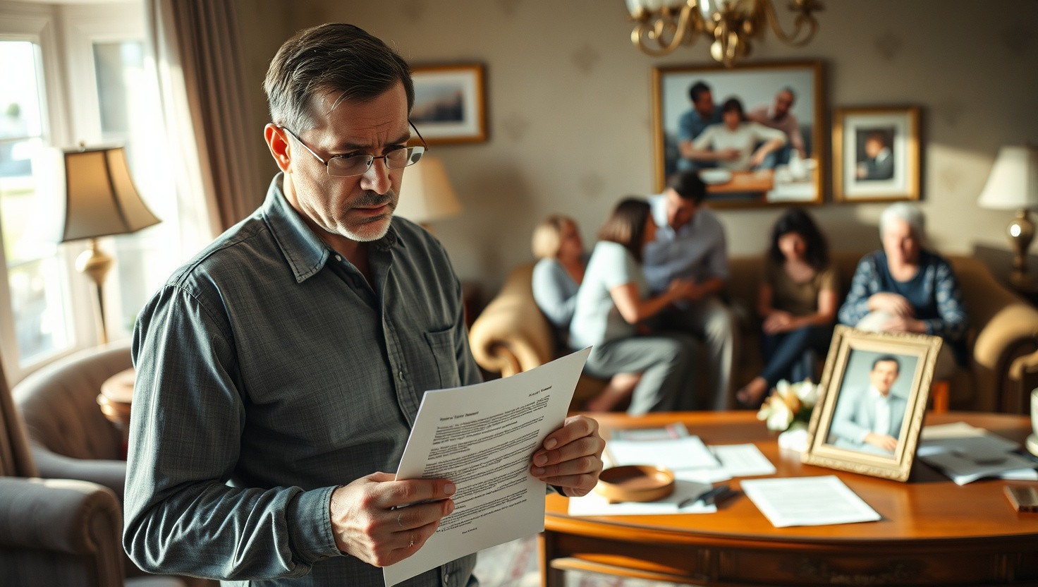 Family Drama Unfolds: Contesting Late Uncles Will Excludes Me