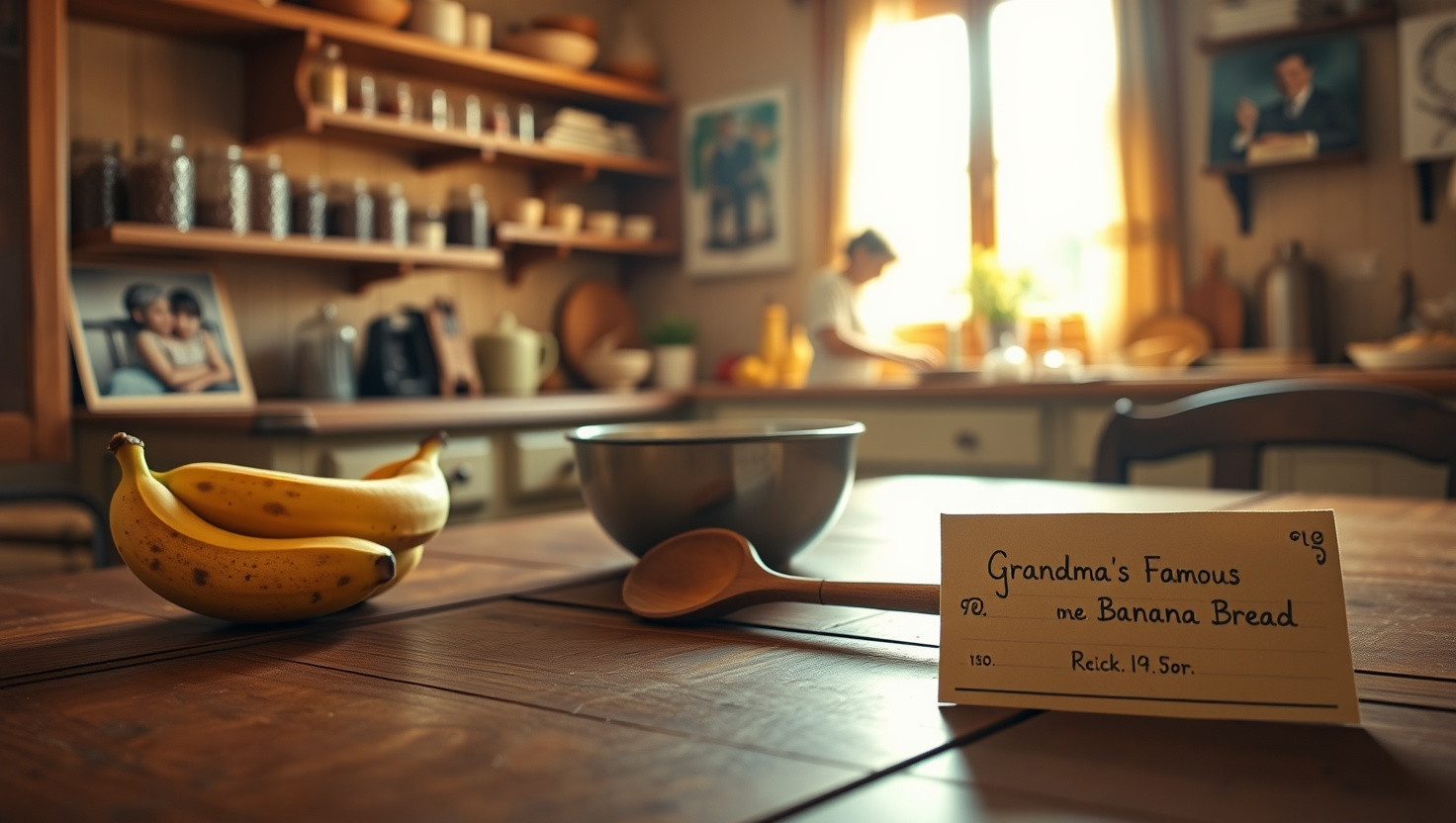 Family Drama Unfolds Over Grandmas Secret Banana Bread Recipe