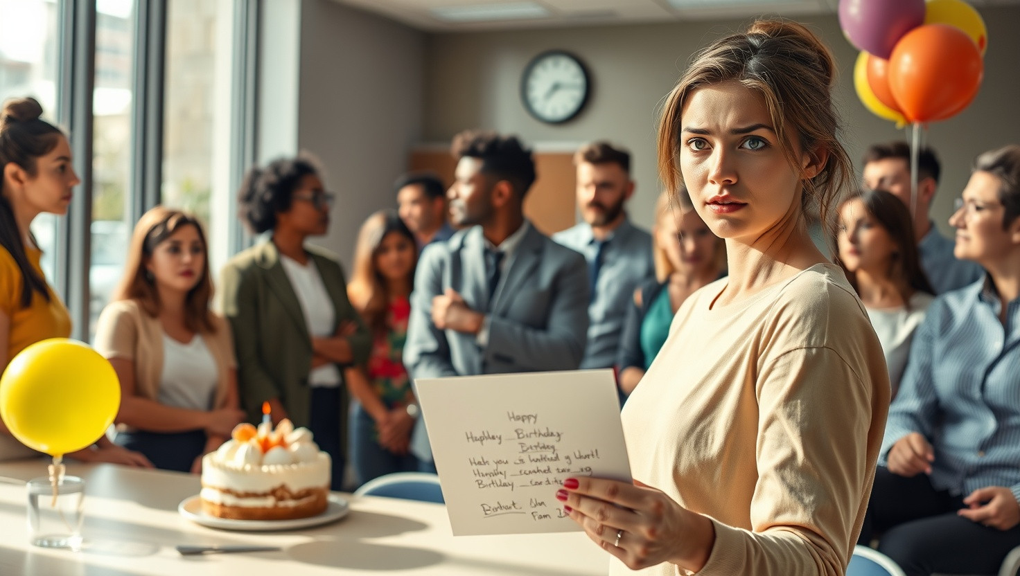 Is it wrong to skip signing a birthday card for a coworker you barely know?