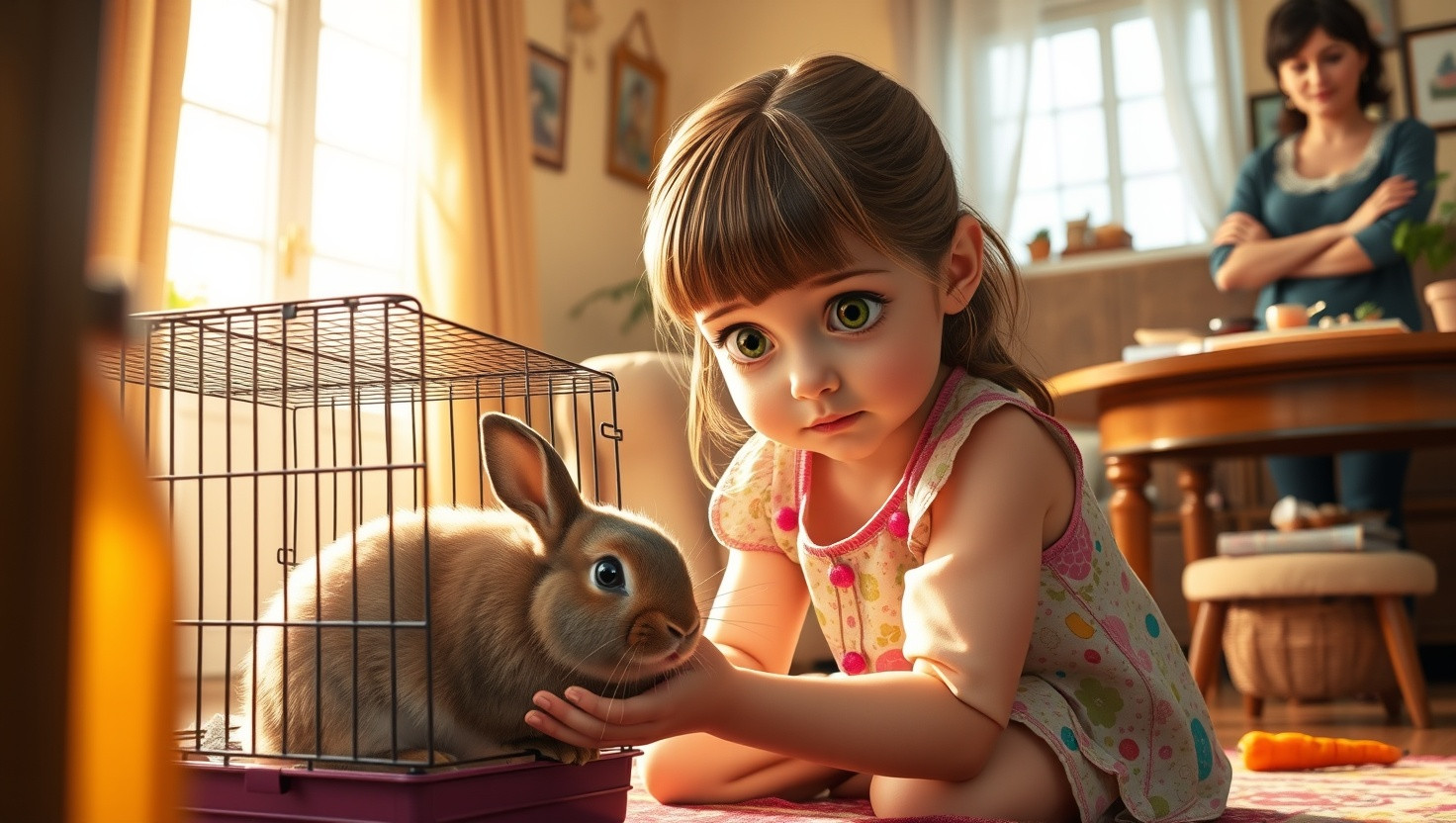 Should I Hide My Daughters Rabbit After My Husband Gave It a Forbidden Treat?