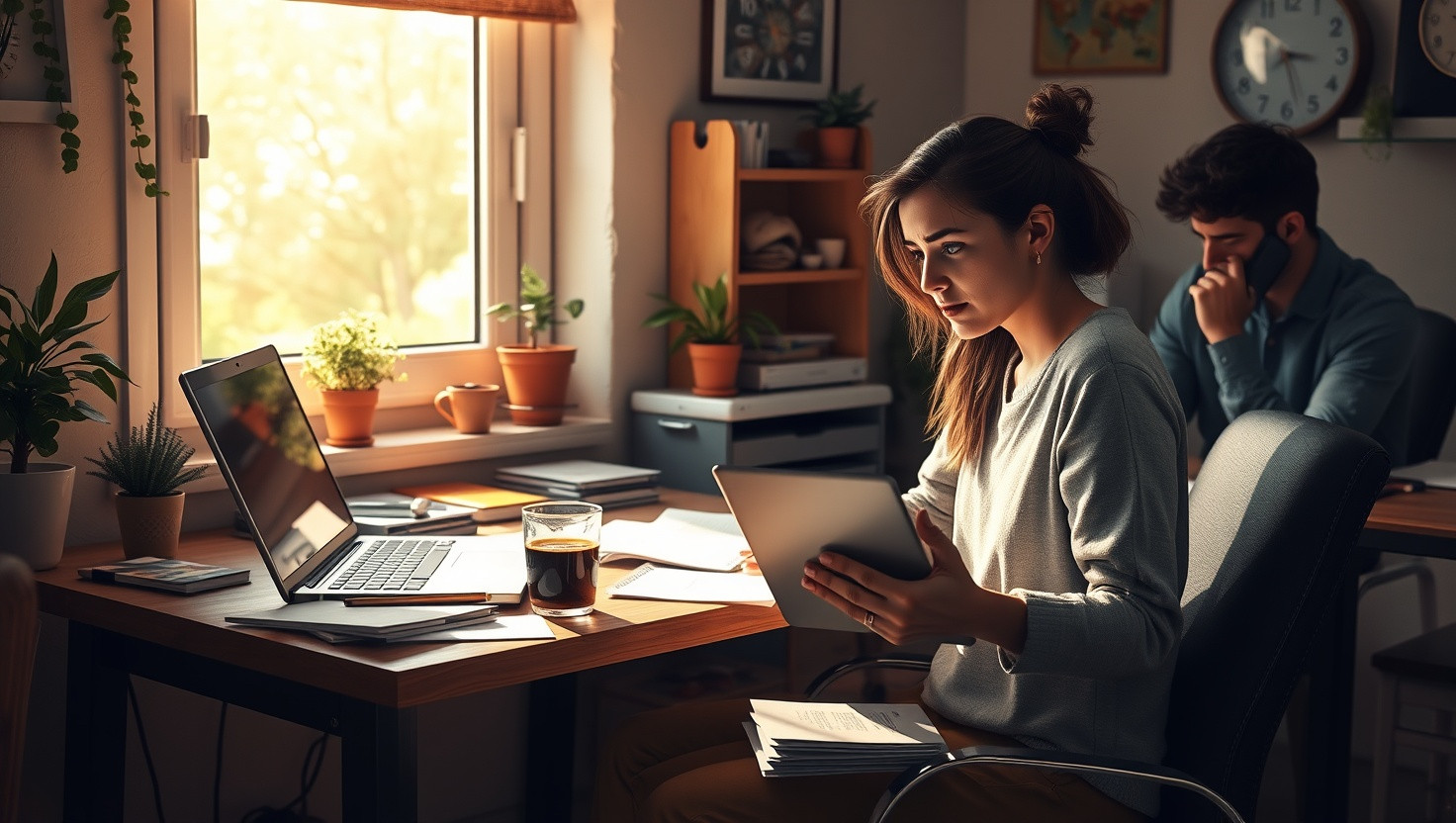 Struggling with Shared Office Space: AITA for Needing Personal Space to Work Effectively?