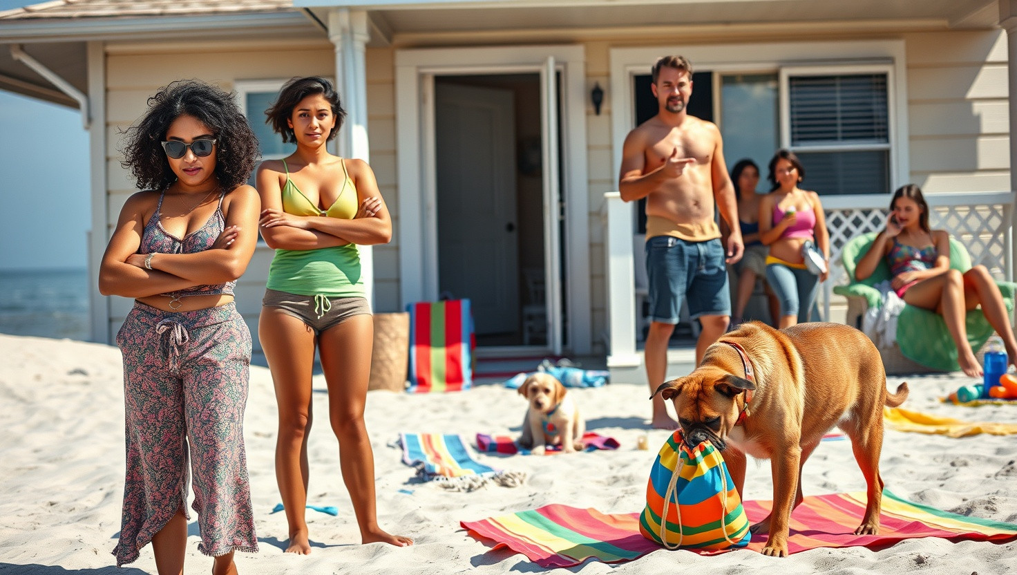 Friends Untrained Dog Causing Vacation Drama: AITA for Not Wanting to Travel with Them?