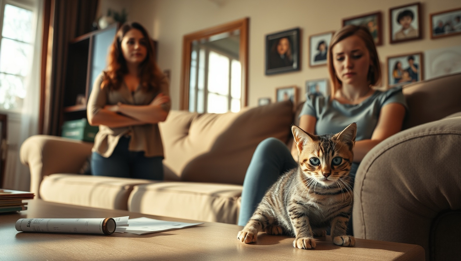 Family Feud: Refusing to Fly with Sisters Anxious Cat Sparks Rift