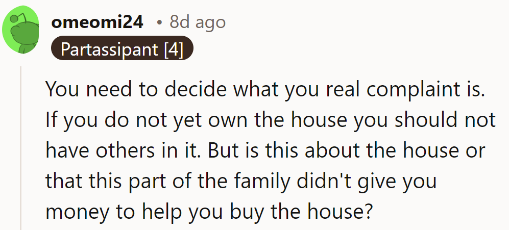 House visit or cash debate? Time to choose sides.