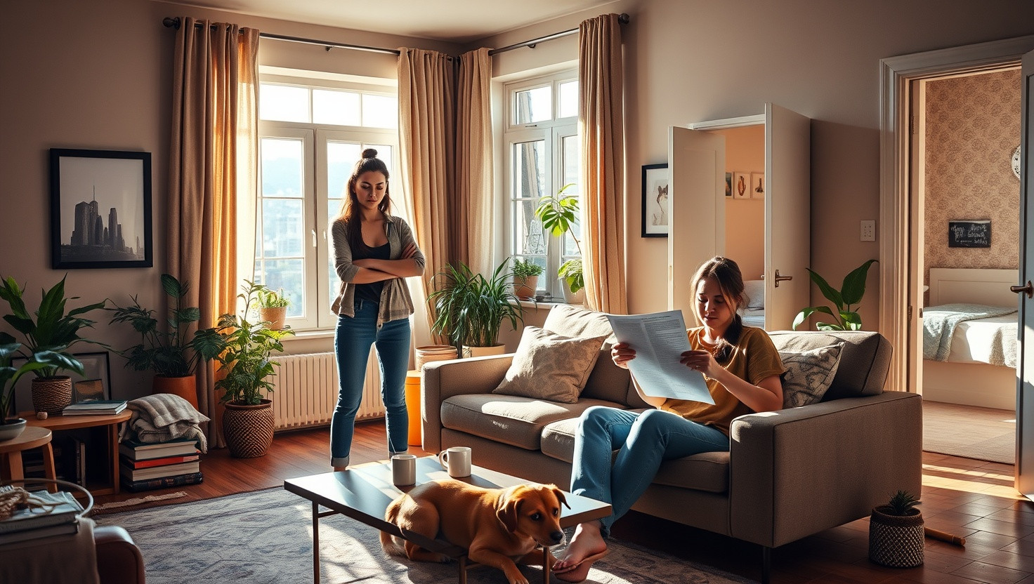 Roommate upset over unequal rent split for different-sized rooms - AITA?