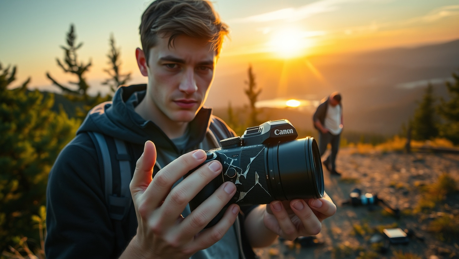 Should I Split the Cost with My Friend After His Accident Broke My Camera on a Trip?
