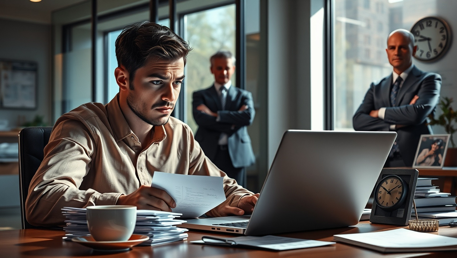 Struggling with Workload: Deciding on Helping Bosss Son Secure a Job