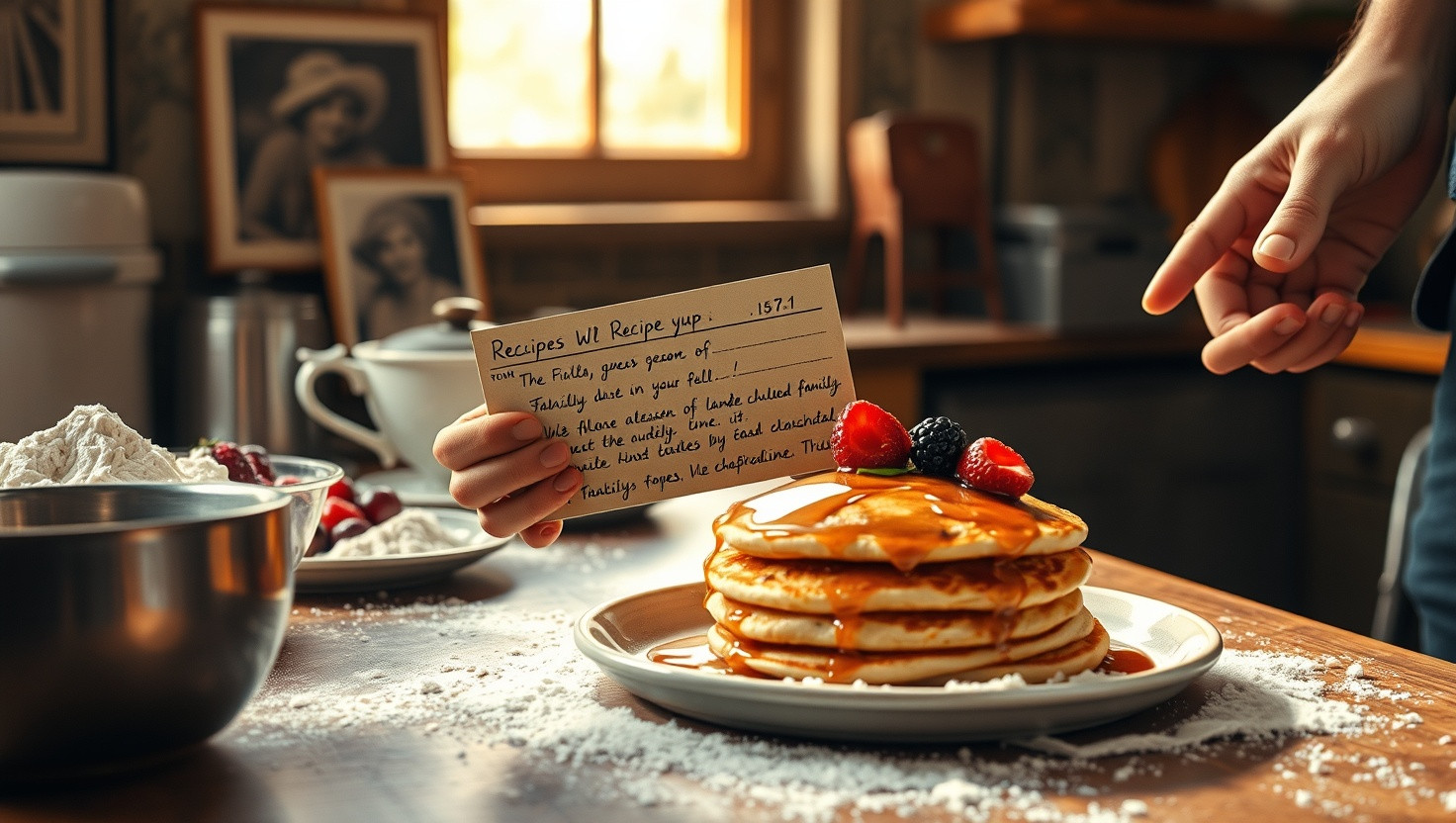 Family Pancake Recipe Dilemma: Should I Share It for Commercial Use?