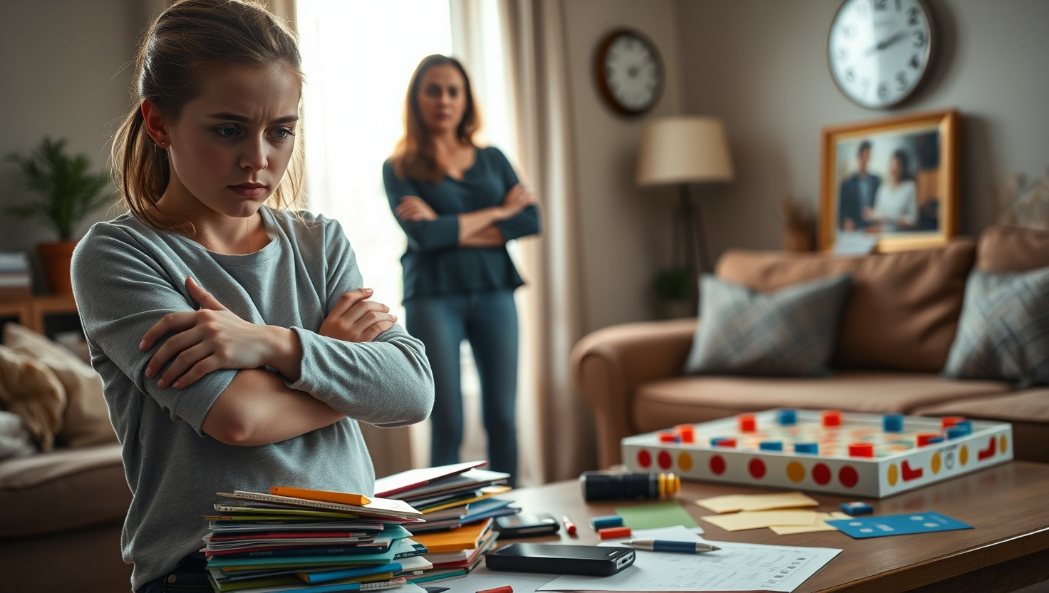 Parent Sets Strict Screen Time Limits for Teen Daughter: AITA?