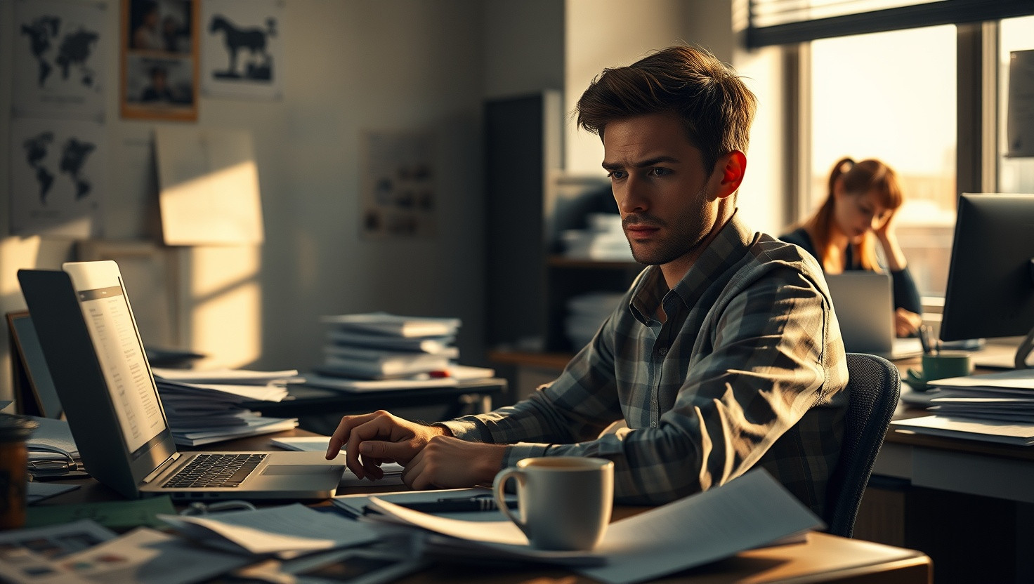 Struggling with Co-workers Workload: A Balancing Act at the Office