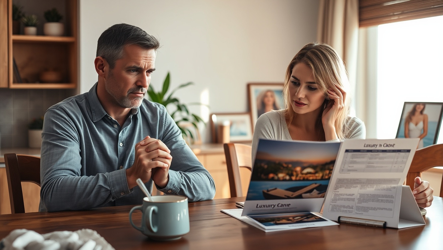 Am I Wrong for Refusing to Split Costs on Luxury Holiday Upgrade with Spouse?