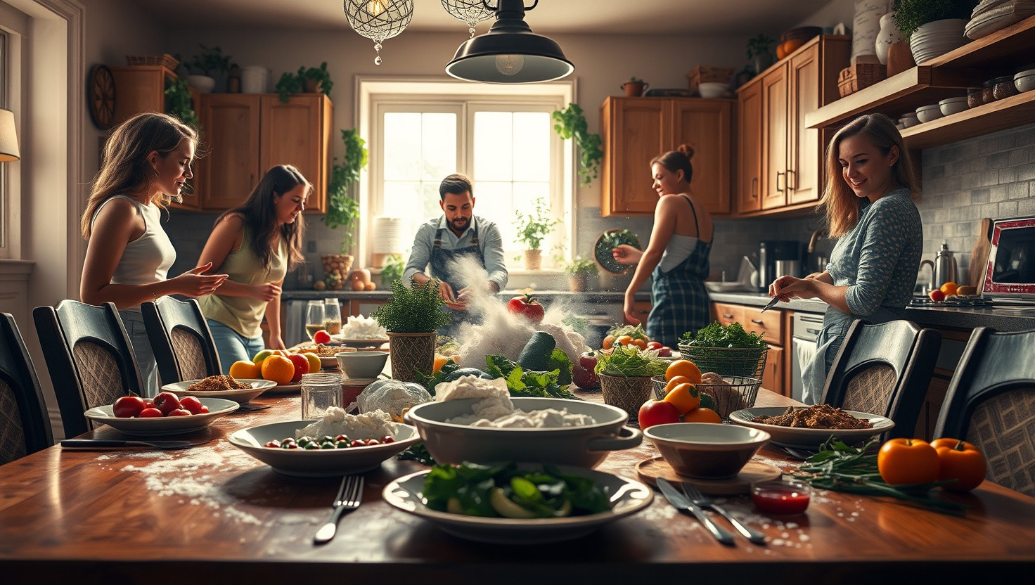 Friends Messy Cooking Habits Cause Chaos: AITA for Barring Them from Group Cooking?