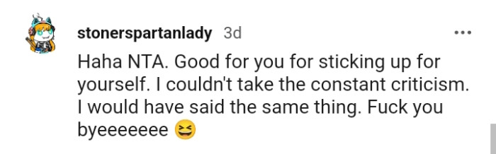 This Redditor would have said the same thing