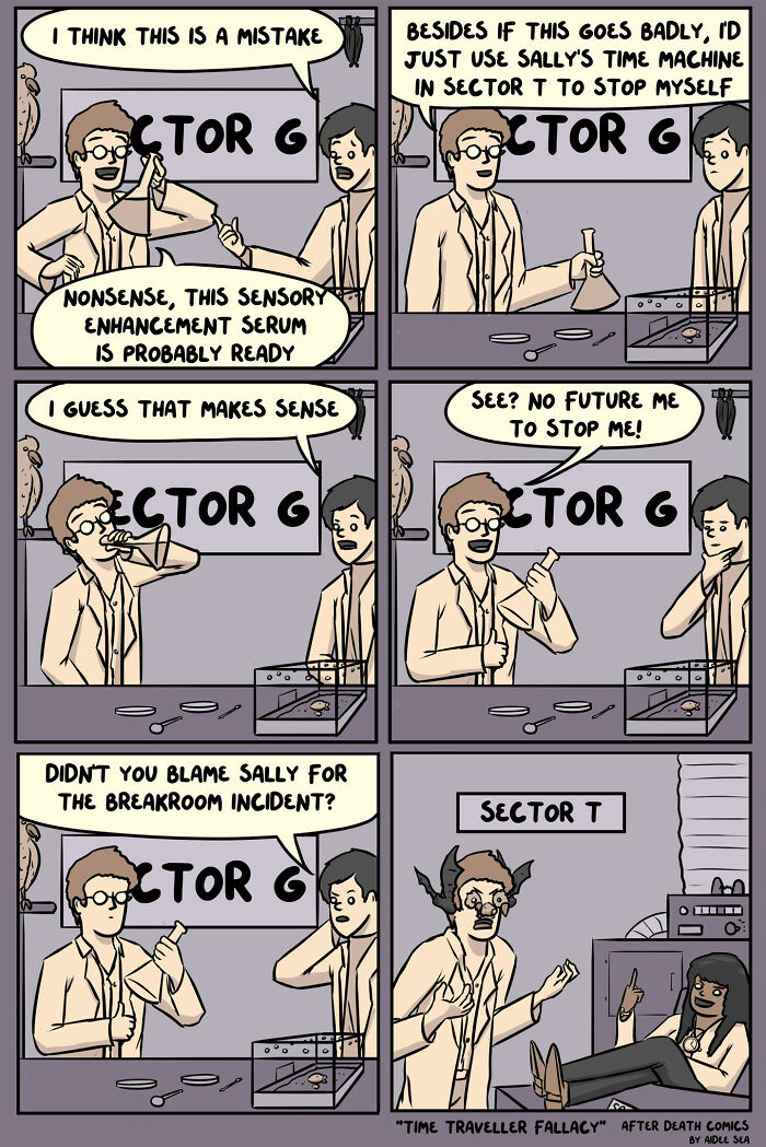 31. Time Traveller Fallacy