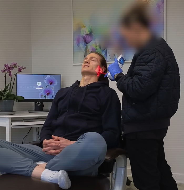 Cheating death? Just another day in the life of the world's most measured human.