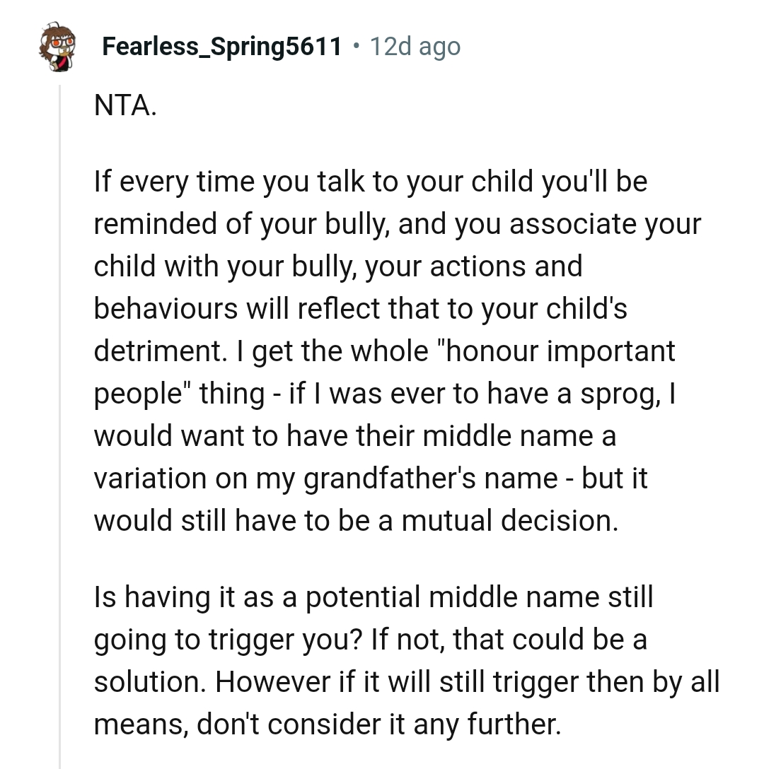 A potential middle name could be a solution