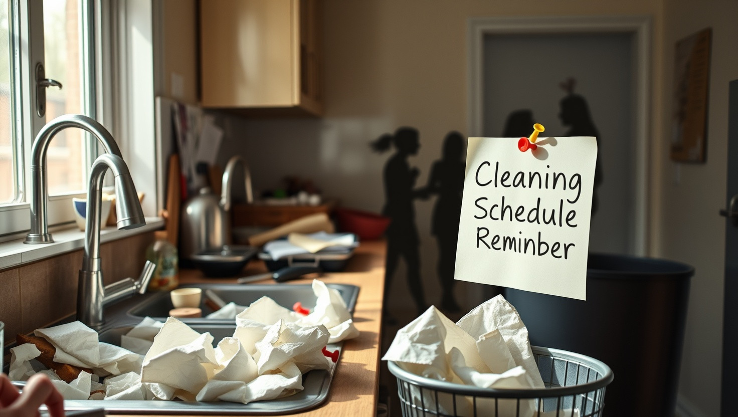 Roommate Conflict: Setting Cleaning Rules Sparks Tension - AITA?