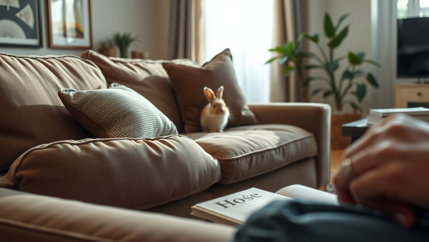Roommates Rabbit Ruined Our Couch - Am I Wrong to Keep It to Myself?