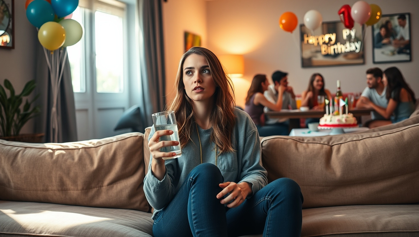 Friend pressures me to drink at her party; I refuse to attend. AITA?