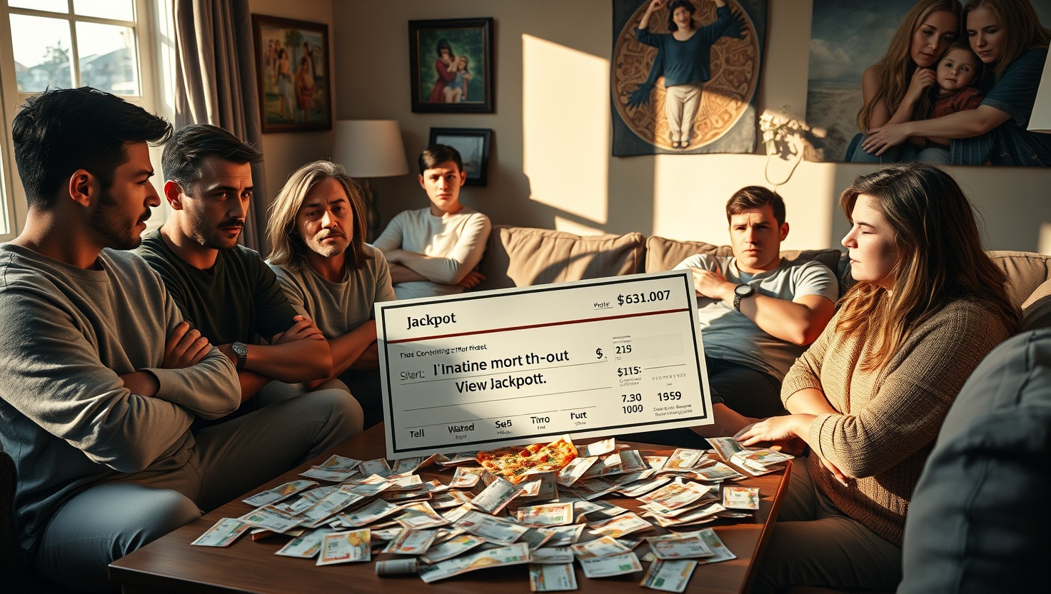 Fair Share: Should Friends Who Didnt Contribute Split Lottery Winnings Equally?