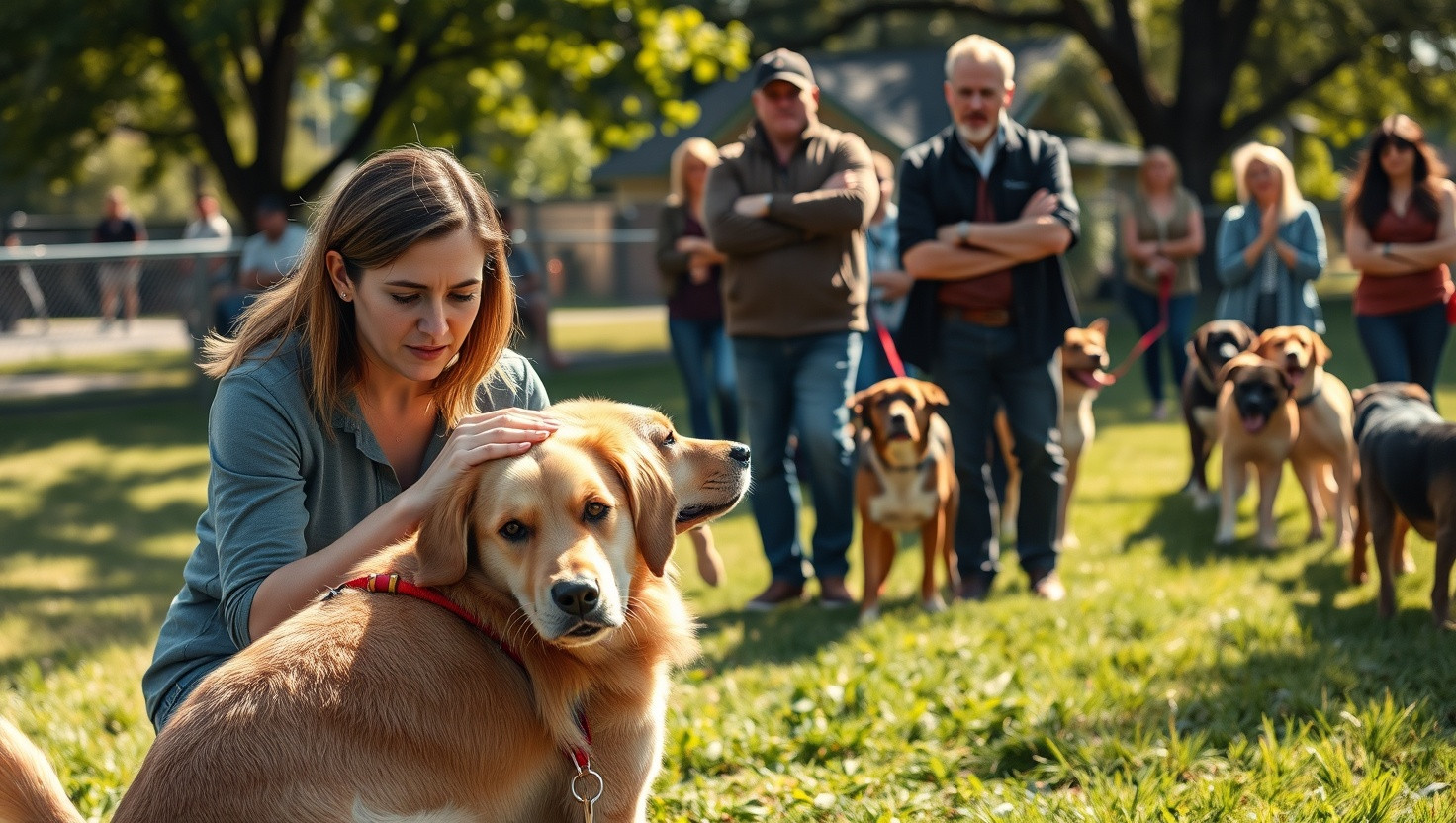 Should I Confront the Dog Trainer About Their Aggressive Dogs at the Park?