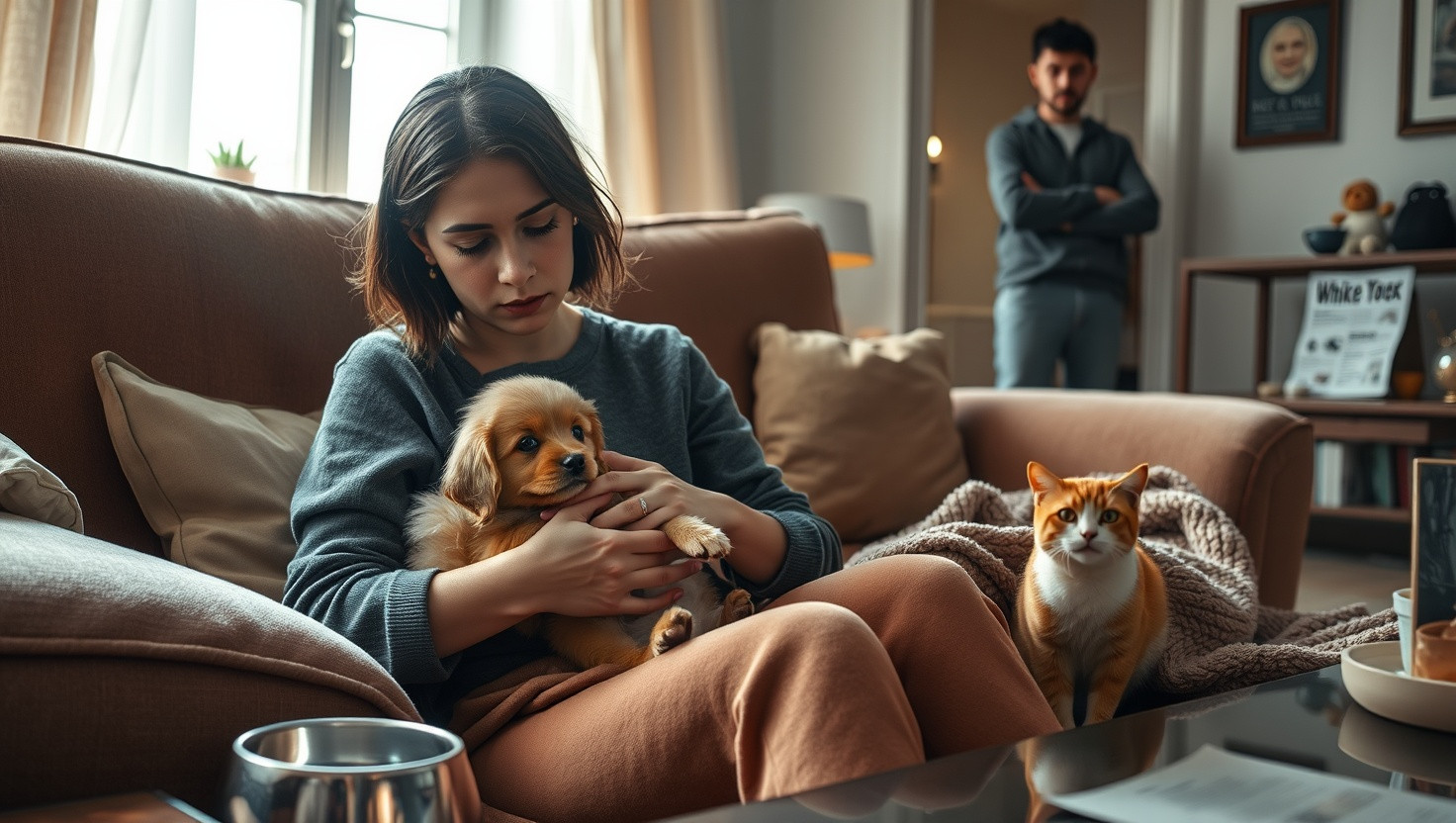 Struggling with Two Pets: Rehoming New Puppy for Fiancées Emotional Well-being?
