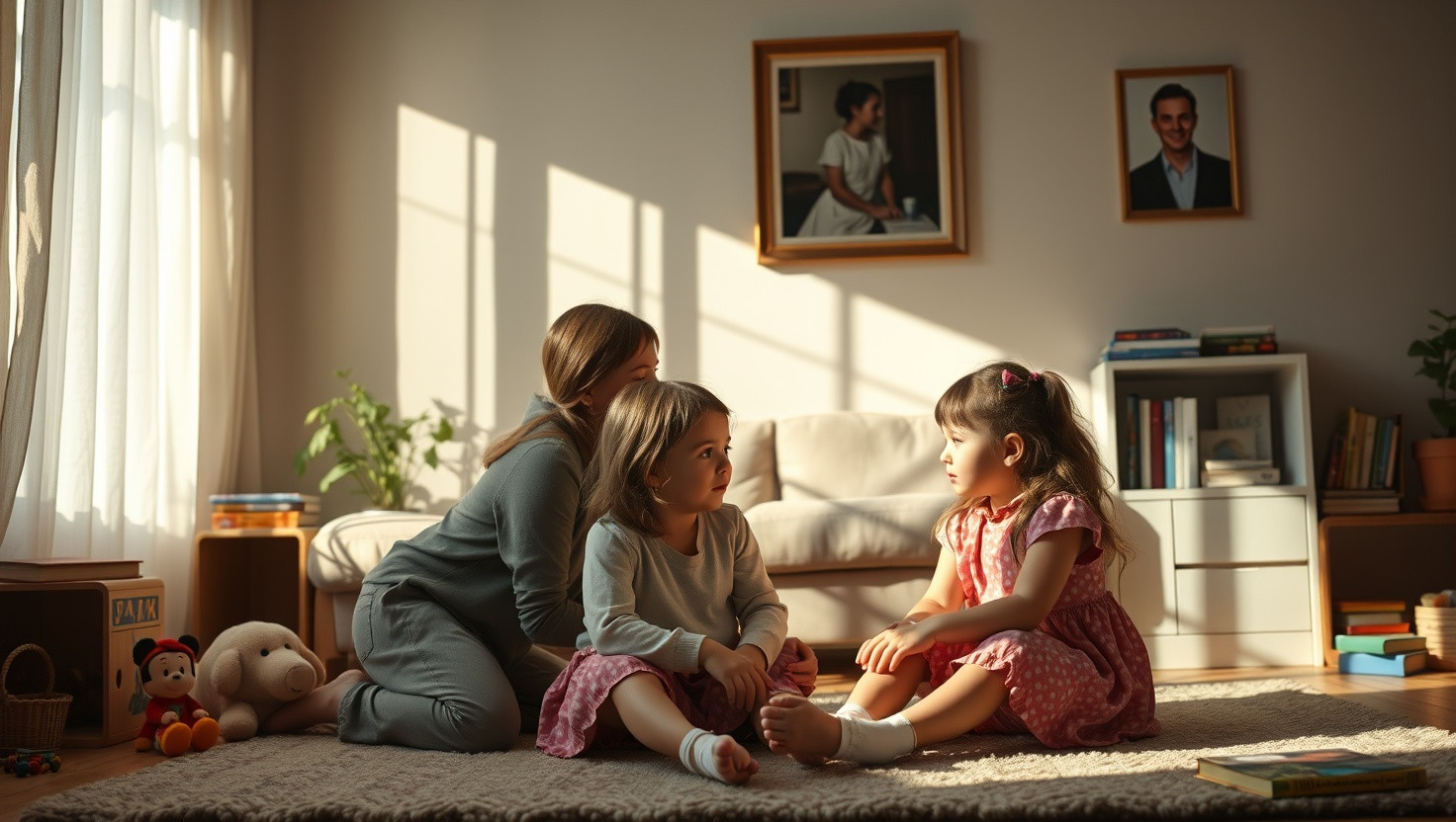 Should I have told my sisters kids the truth about their absent father?