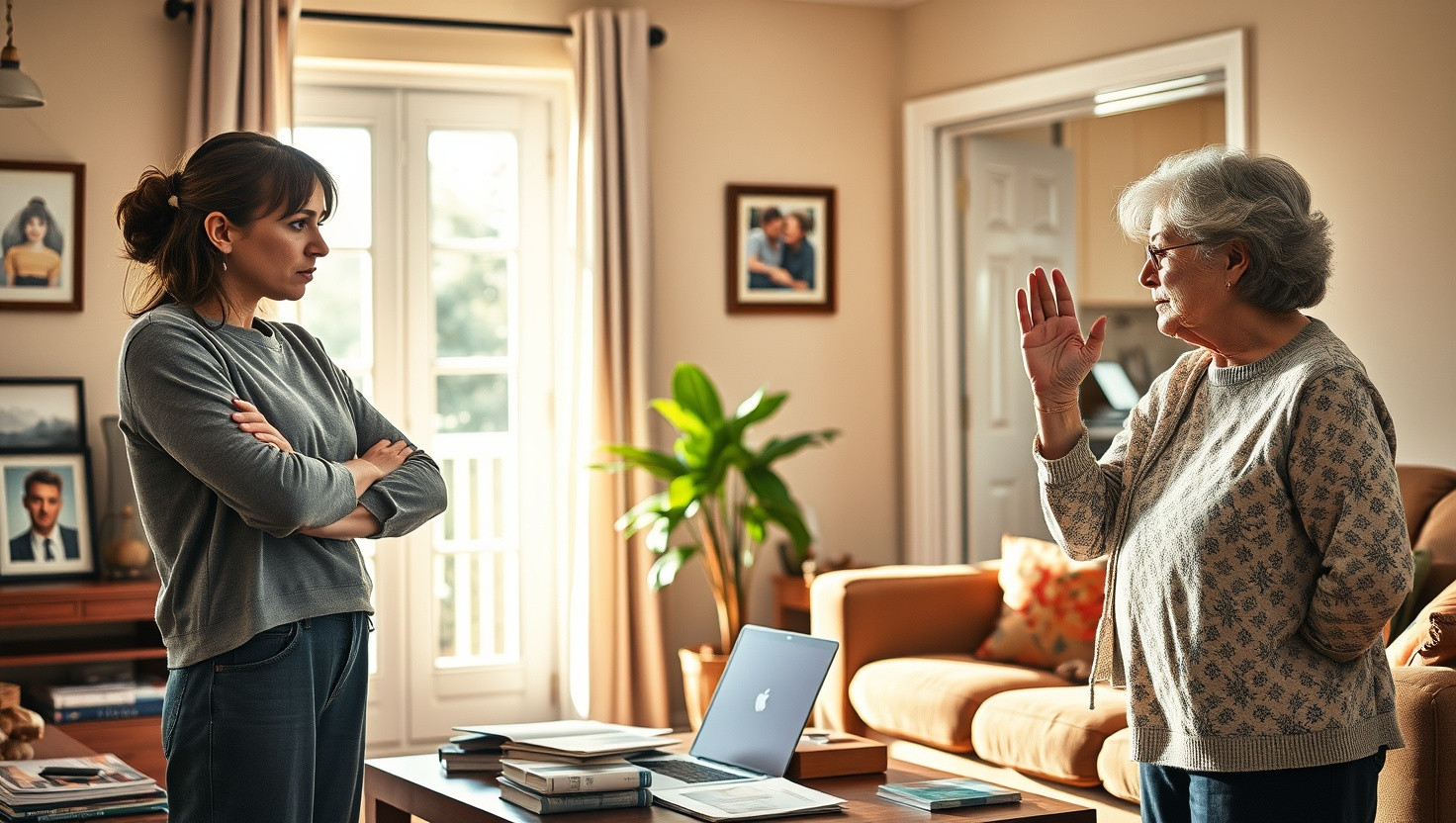 Confronting Boyfriends Overbearing Mother: AITA for Setting Boundaries?