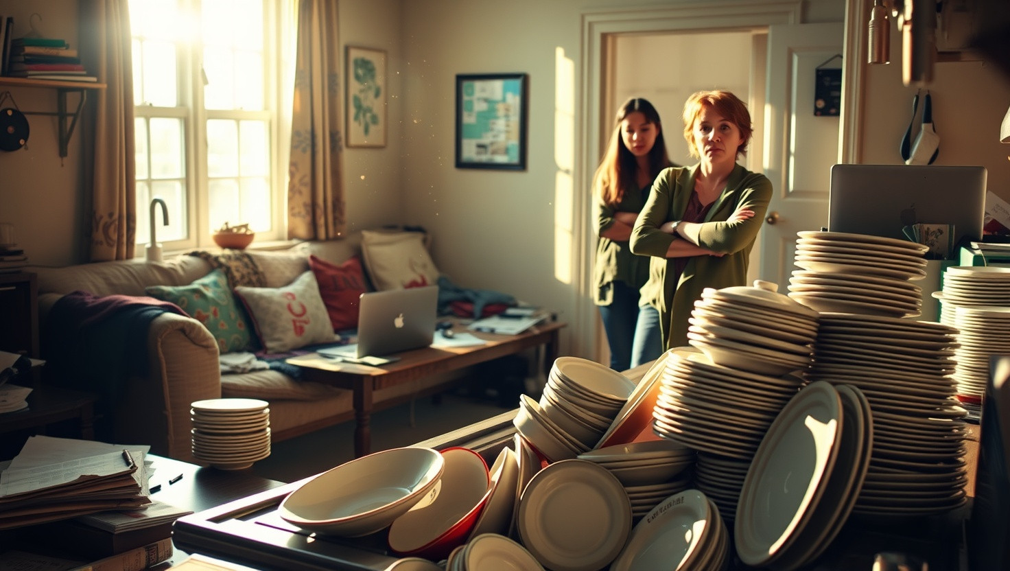 Roommate Dilemma: Splitting Rent Fairly with a Passive Housemate Who Shuns Chores