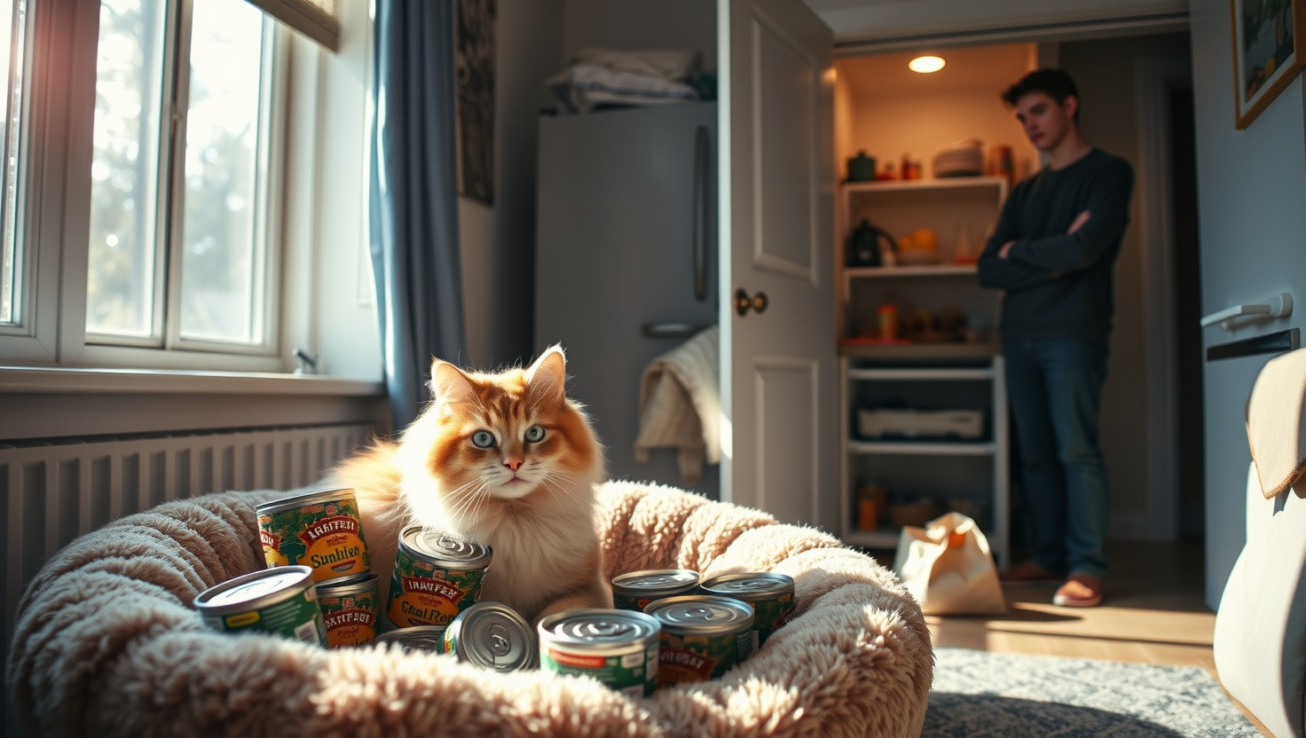 Roommate Struggles to Afford Meals While I Feed My Cat Gourmet Food: AITA?