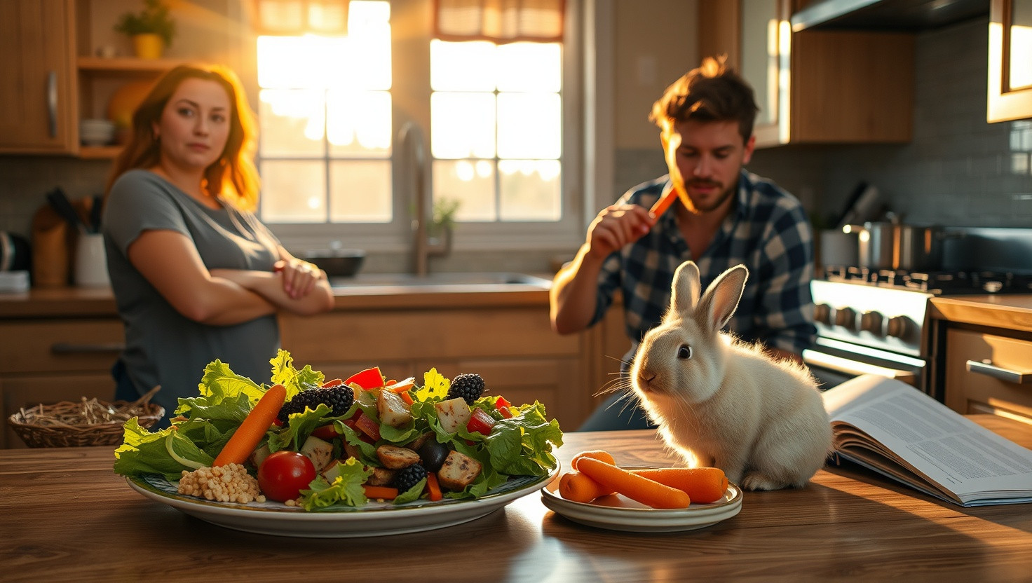 Debating Whether to Cook Gourmet Meals for Boyfriends Rabbit - AITA?